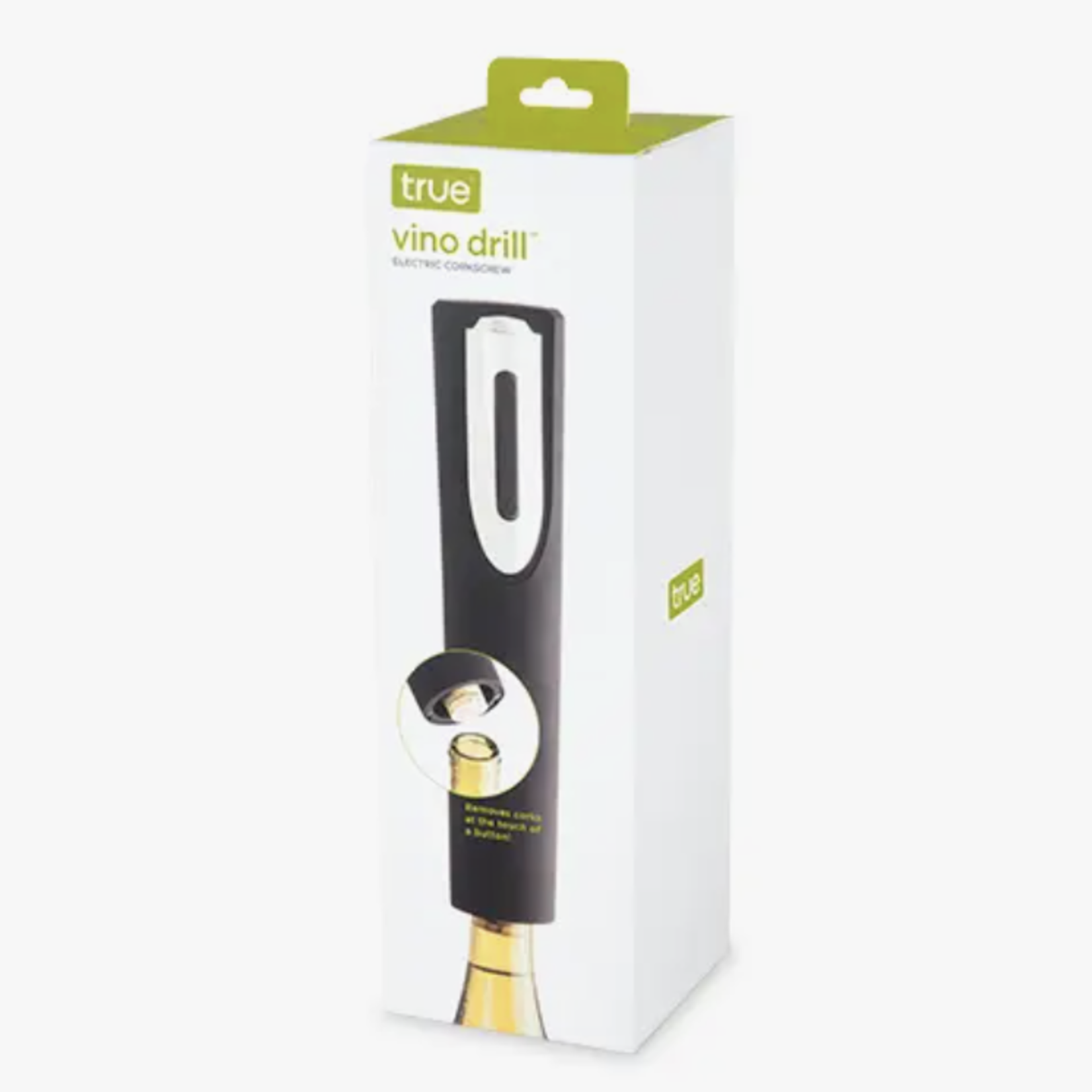 True Vino Drill: Electric Battery Corkscrew