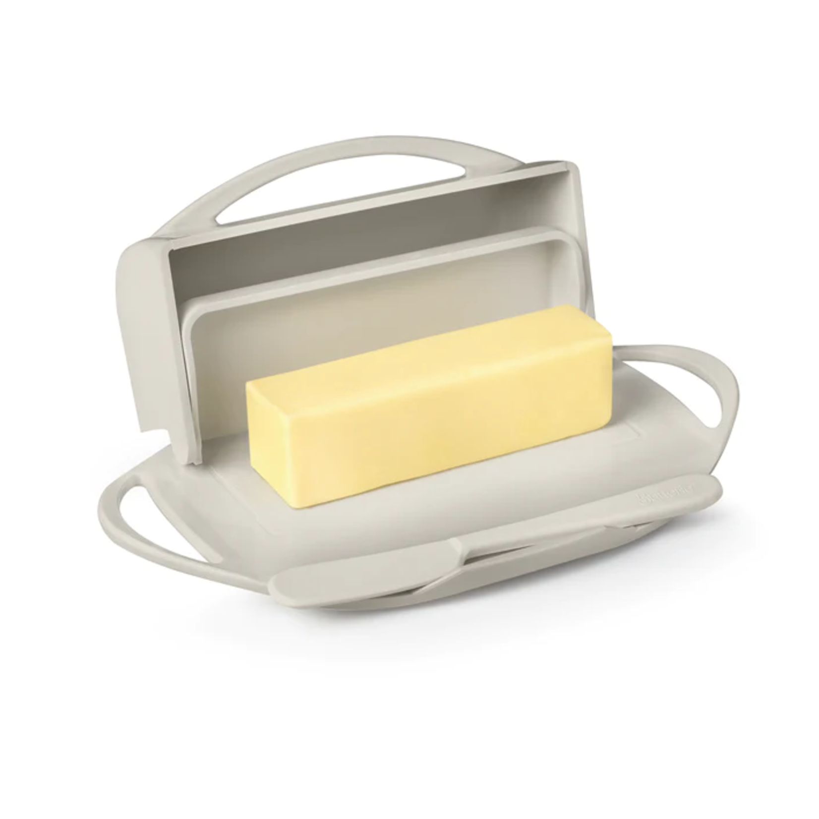 Kitchen Concepts Unlimited Butterie Butter Dish - Ivory