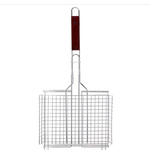 Fox Run Outset Grill Basket, Rosewood Handle | Fox Run
