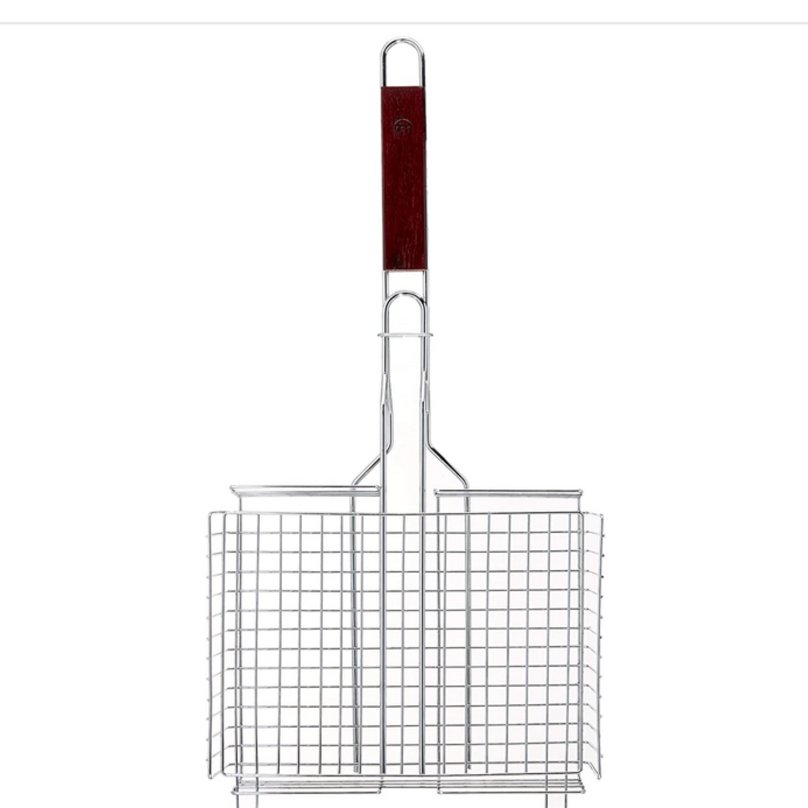 Fox Run Outset Grill Basket, Rosewood Handle | Fox Run