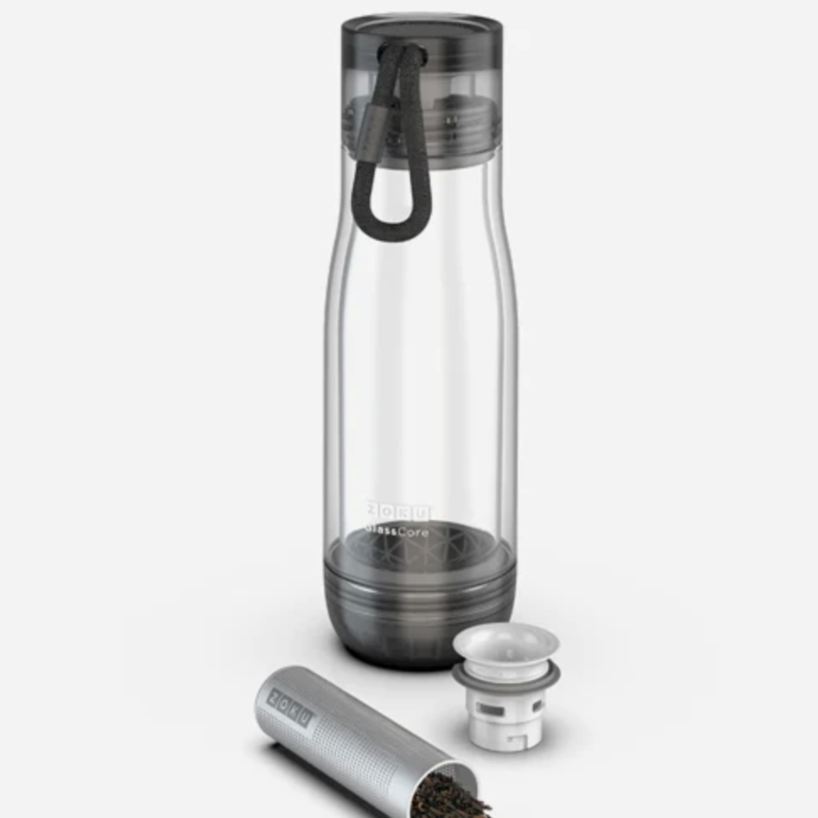 Zoku GlassCore Tea Bottle & Infuser | Zoku