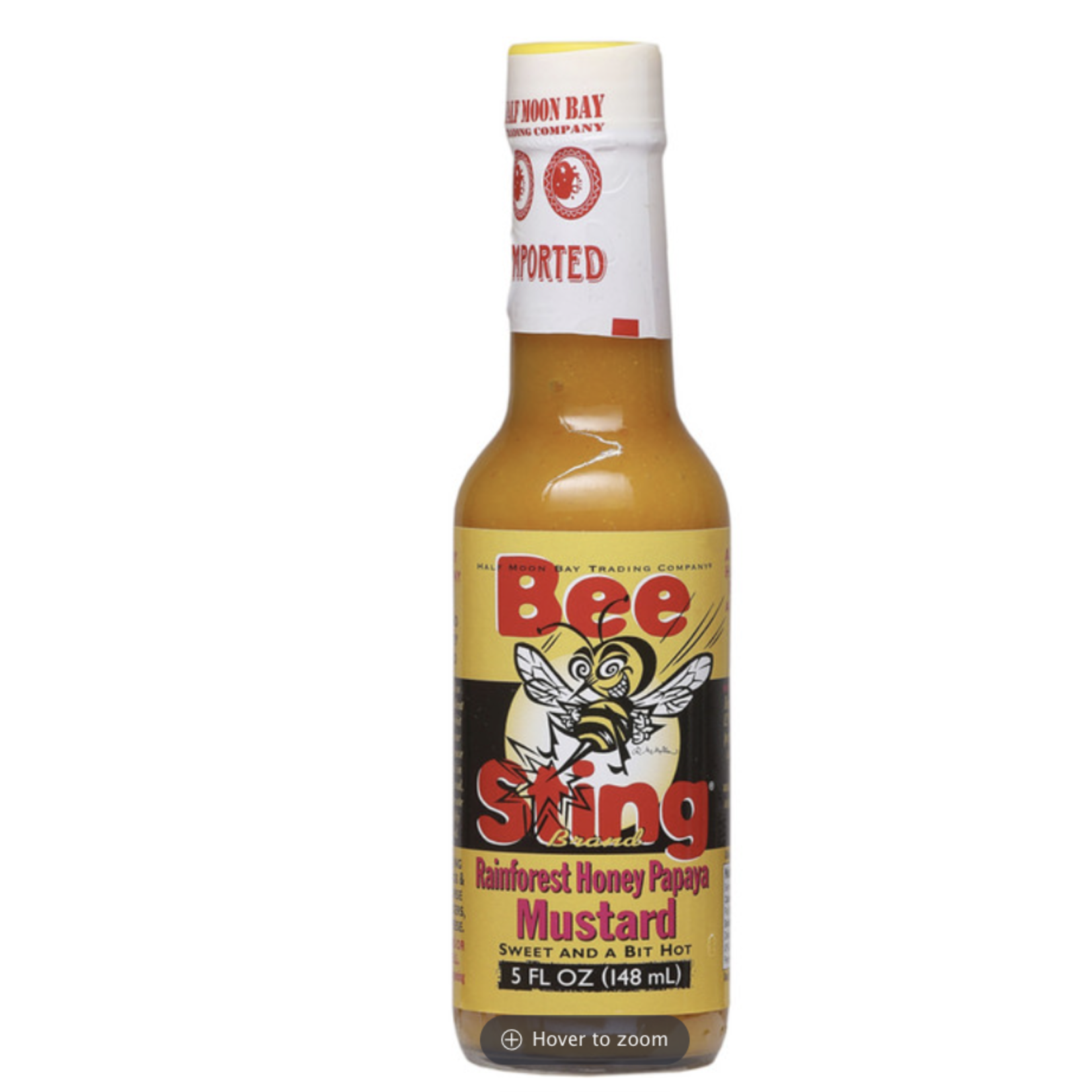 Bee Sting Rainforest Honey Mustard Hot Sauce Duluth Kitchen Co