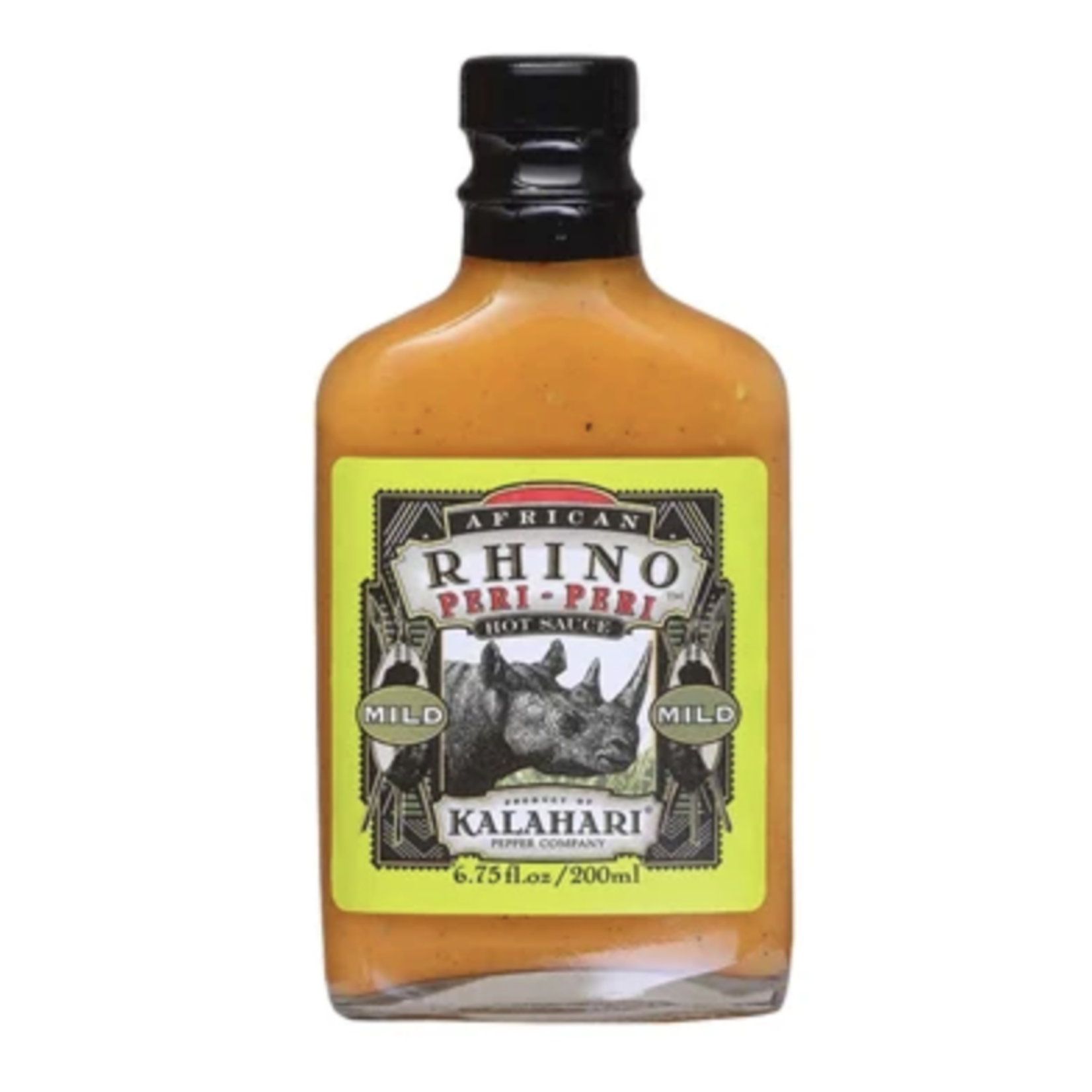 Kalahari Pepper Company African Rhino Mild Peri-Peri Pepper Sauce