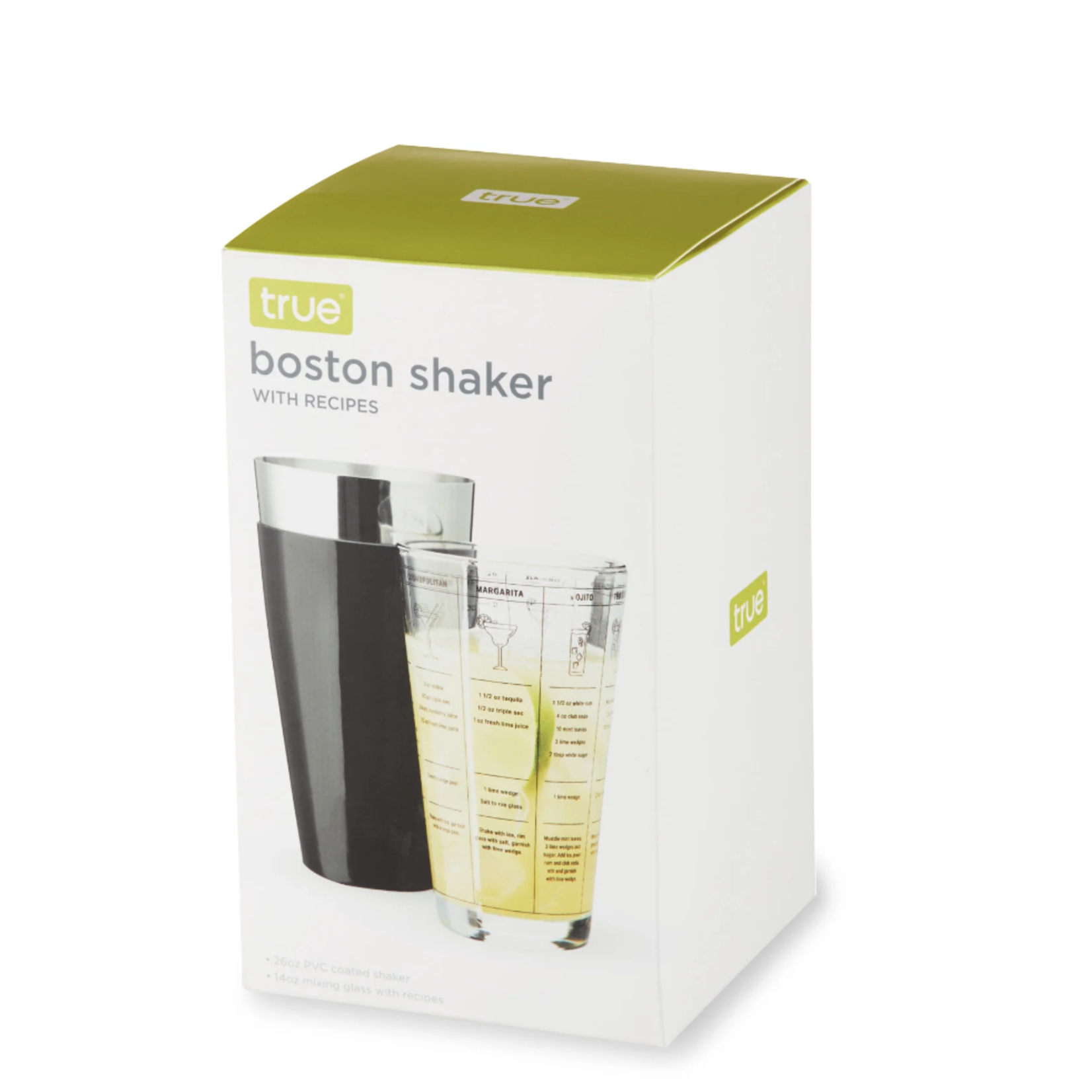 True Fabrications Boston Shaker With Recipes