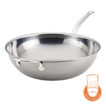 Hestan Hestan 14" Wok with Helper Handle, Nanobond Titanium