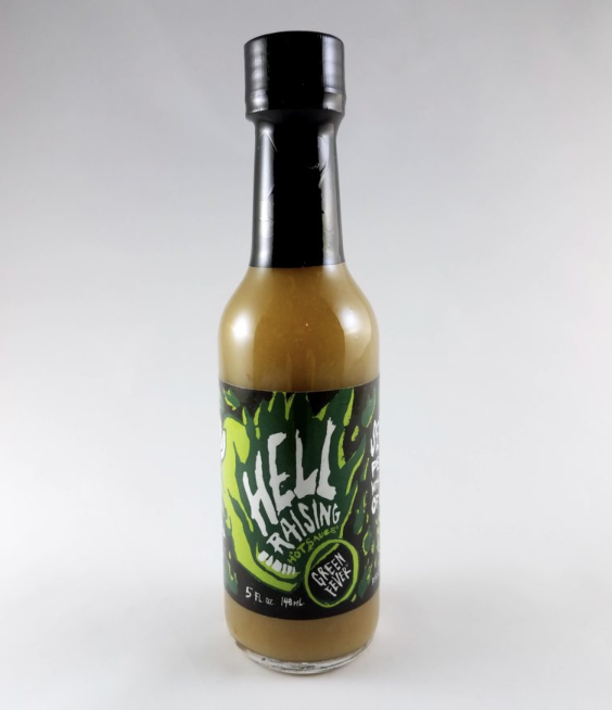 Hell Raising Hot Sauce Green Fever Hot Sauce Duluth Kitchen Co