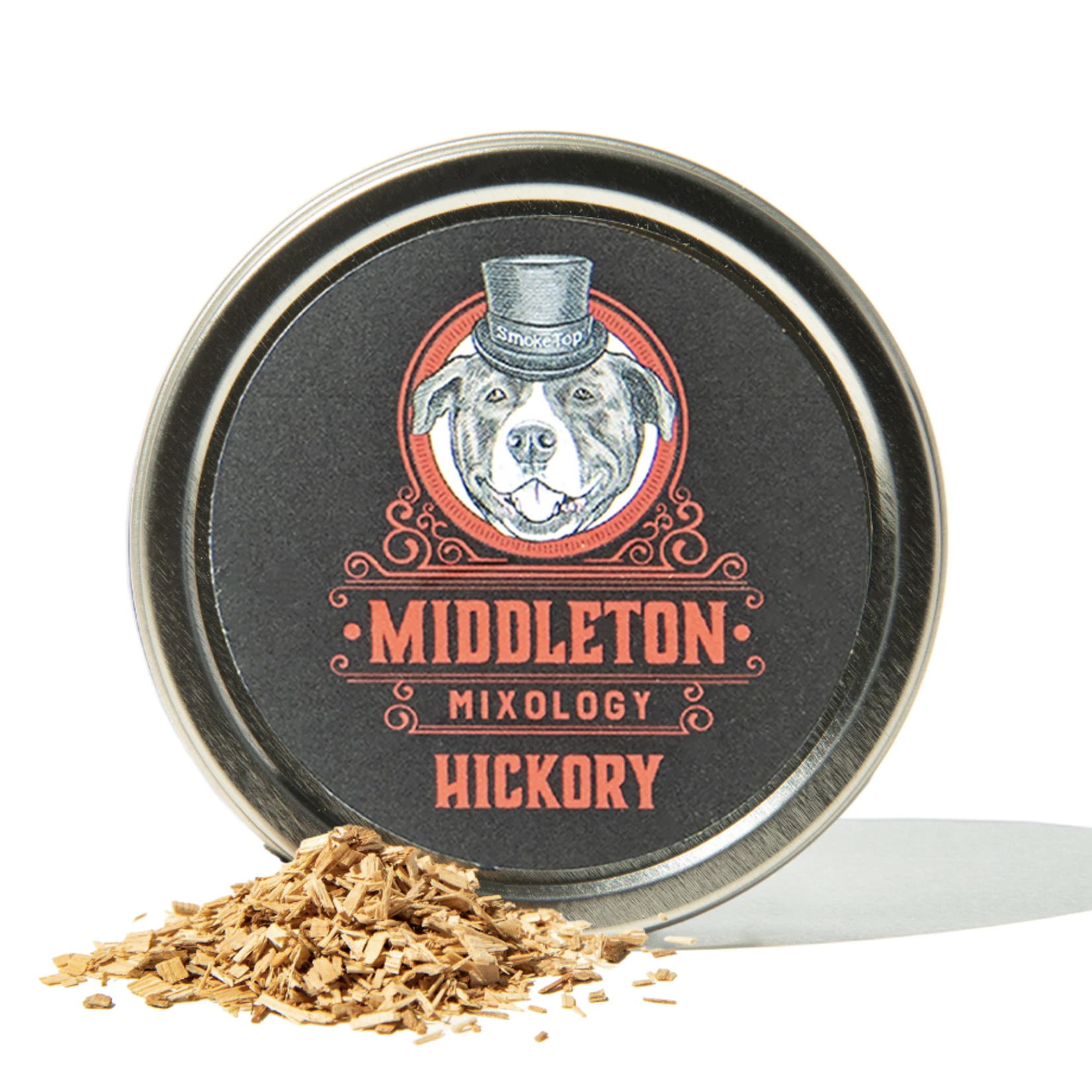 Middleton Mixology Smoking Chips, Hickory Tin - 2oz