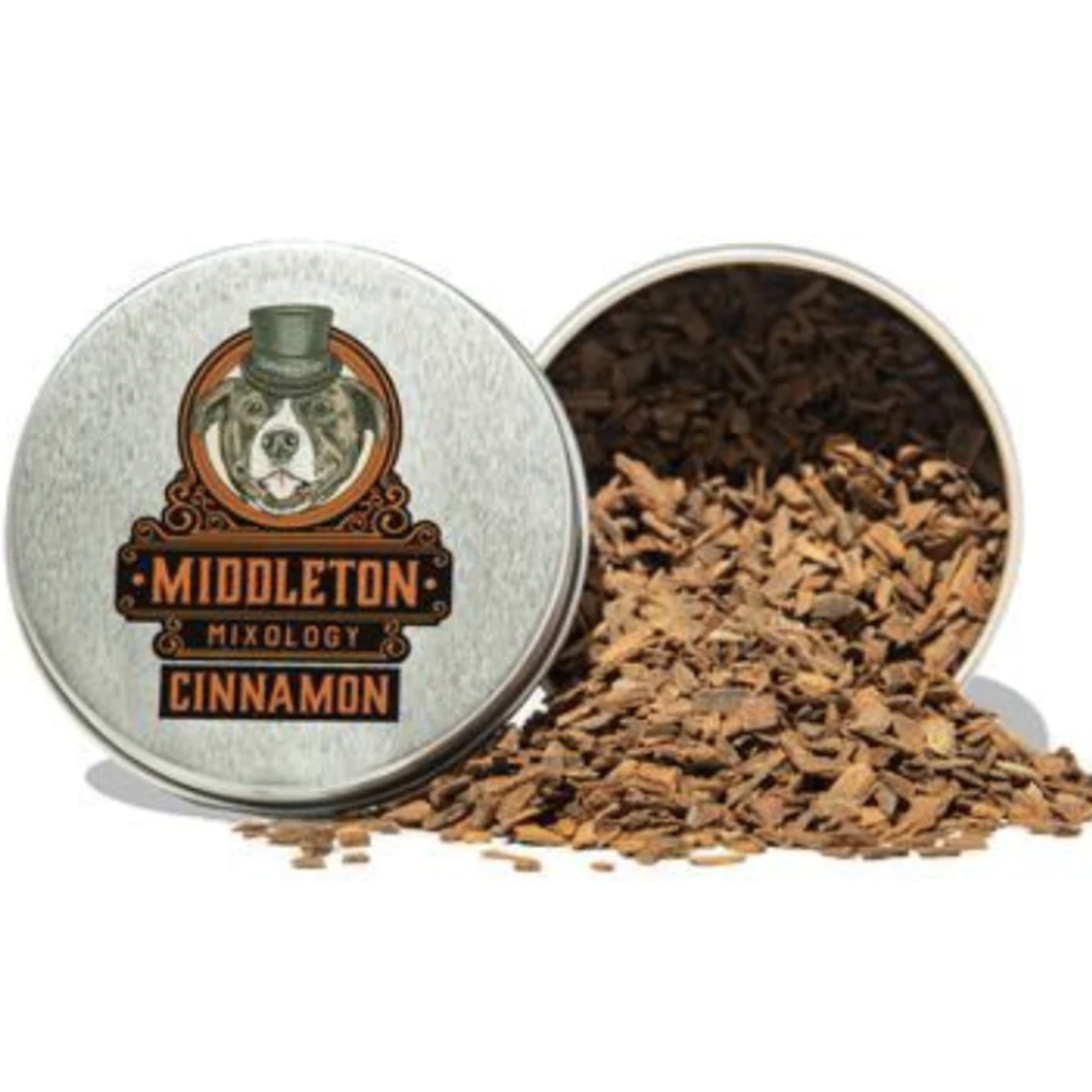 Middleton Mixology Smoking Chips, Cinnamon Tin - 2oz