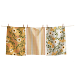 Tag Multi BEE FLORAL DISHTOWEL SET/3 | Tag