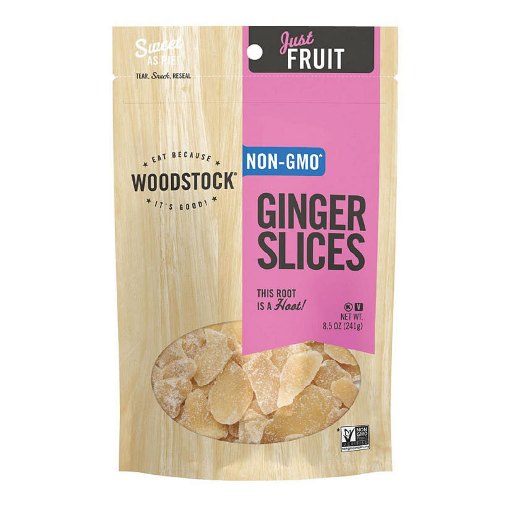 Woodstock Ginger Slices, 8.5 oz