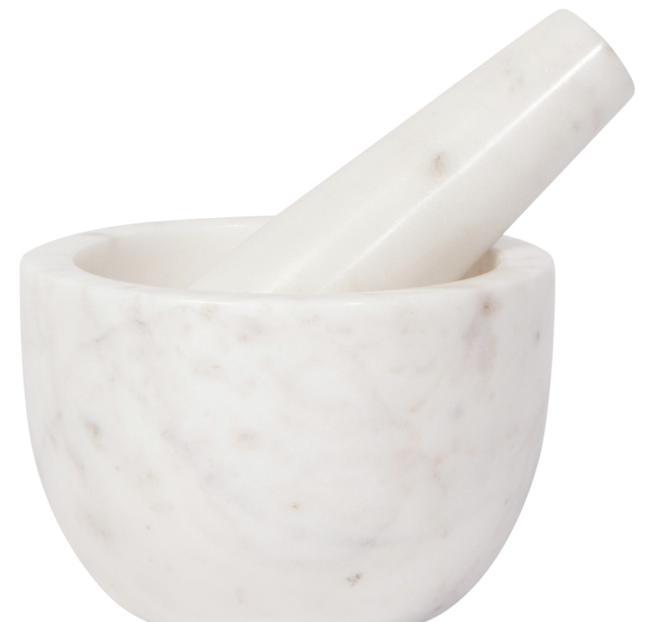 Mortar and Pestle White Marble Duluth Kitchen Co