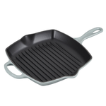 Le Creuset Signature Iron Handle Skillet 10.25" (Square) Sea Salt | Le Creuset