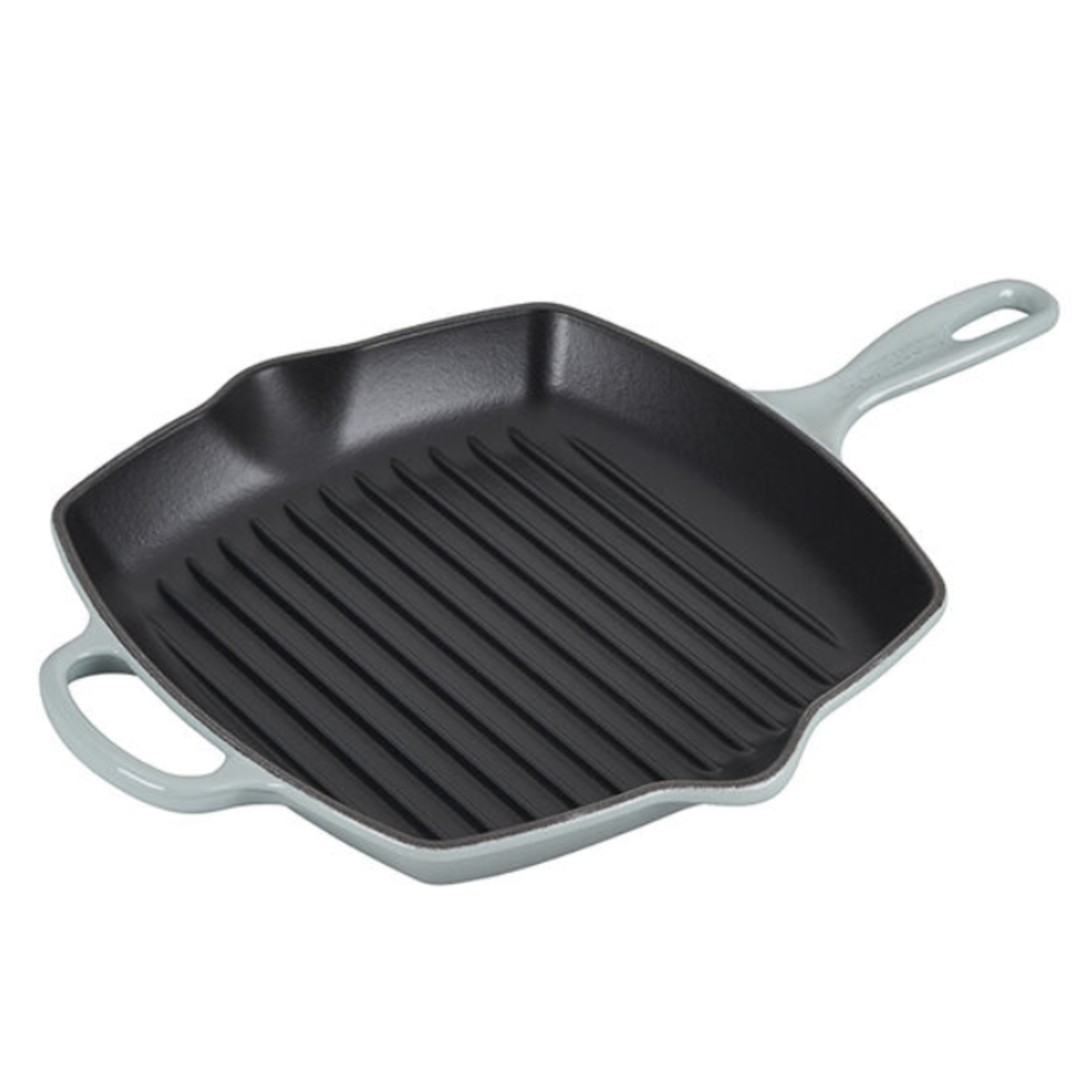 Le Creuset Signature Iron Handle Skillet 10.25" (Square) Sea Salt | Le Creuset