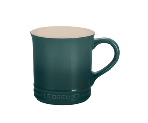 Le Creuset Metallic Handle Stoneware Mug - Artichaut