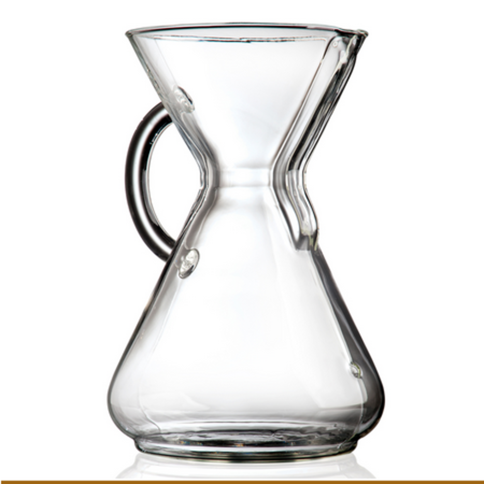 Chemex Chemex Glass Coffee Maker 10c. 40oz w/ Handle