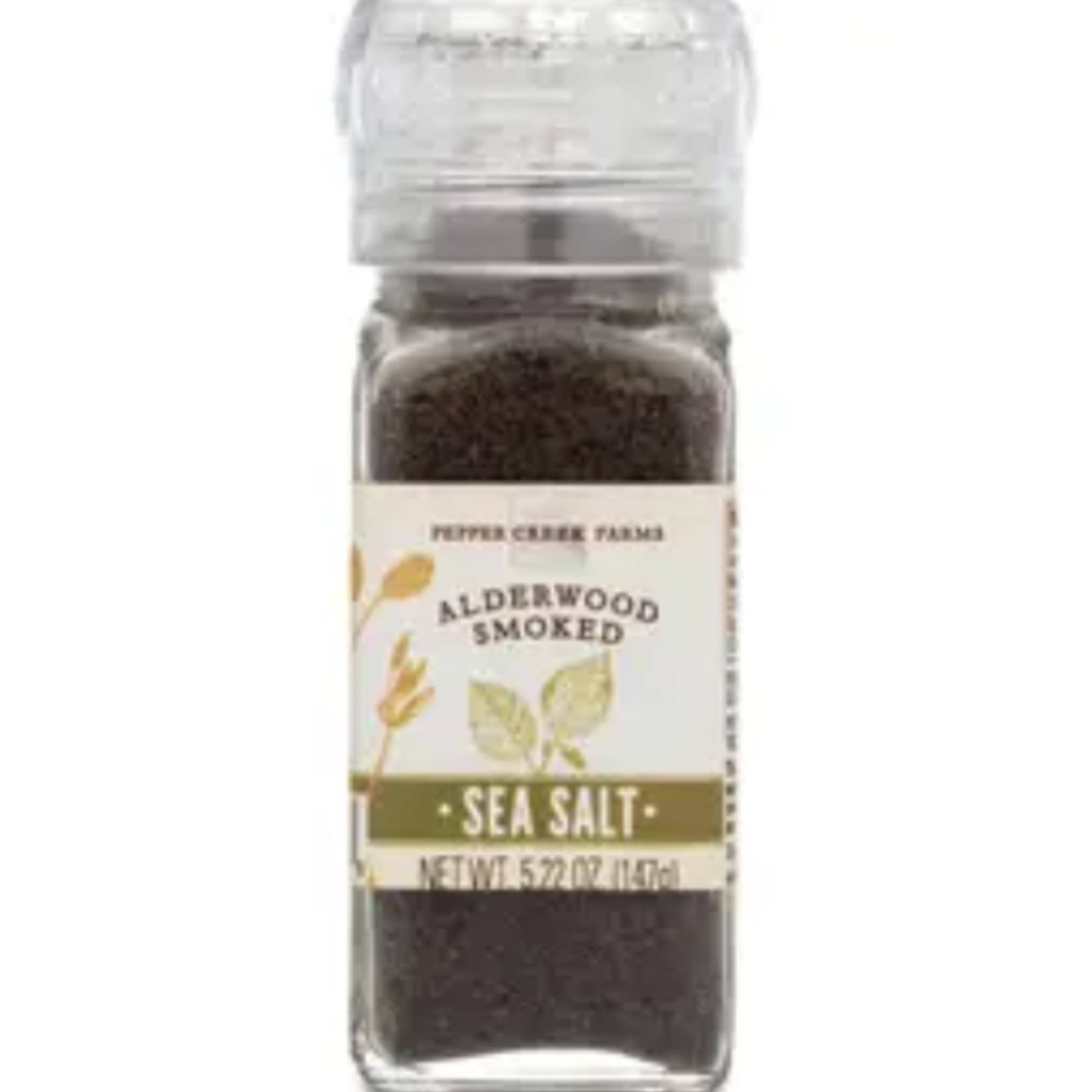 Pepper Creek Farms Alderwood Smoked Salt Grinder