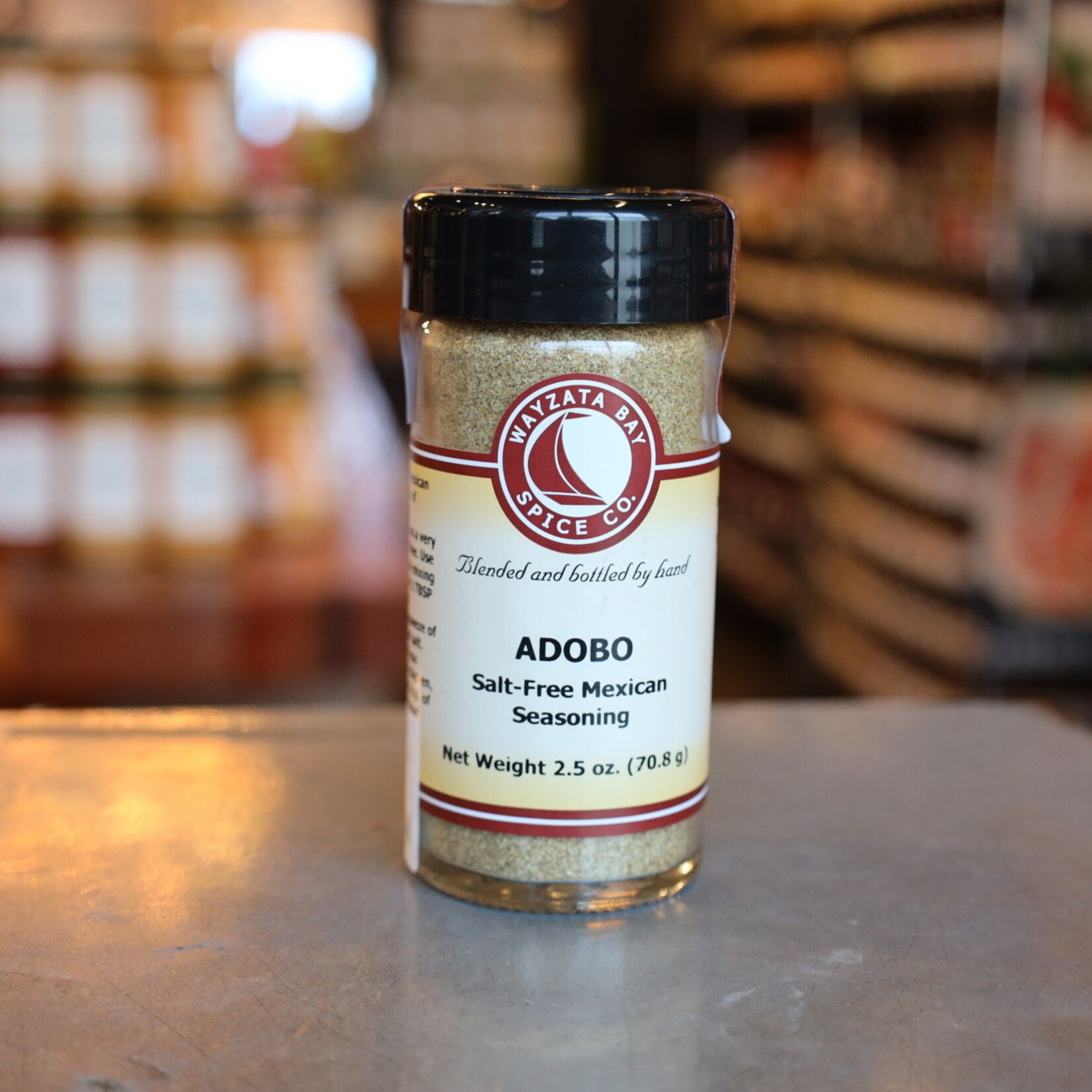 Wayzata Bay Spice Co. Adobo Seasoning, Salt Free