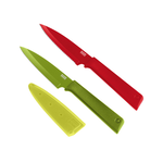 Kuhn Rikon Colori® + Prep Set 4" knife Set ( Red / Green) | Kuhn Rikon