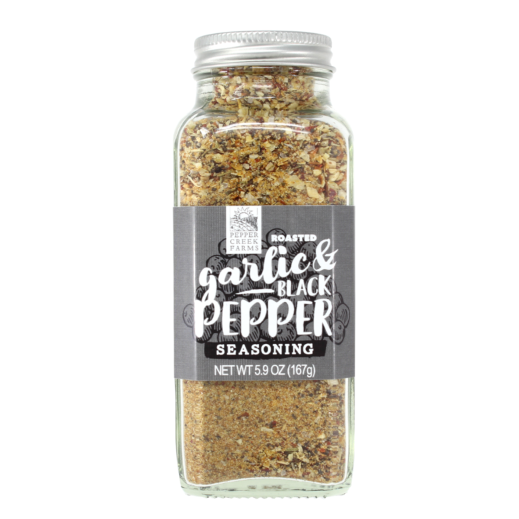 Pepper Creek Farms Roasted Garlic & Black Pepper Seasoning