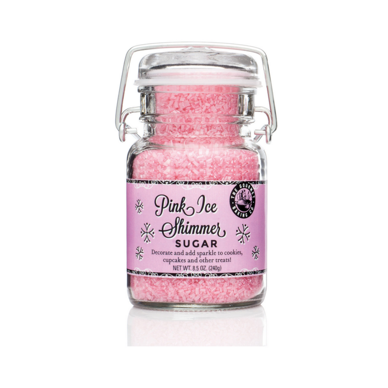 Pepper Creek Farms Pink Ice Shimmer Sugar 9.01 Oz. | Pepper Creek Farms