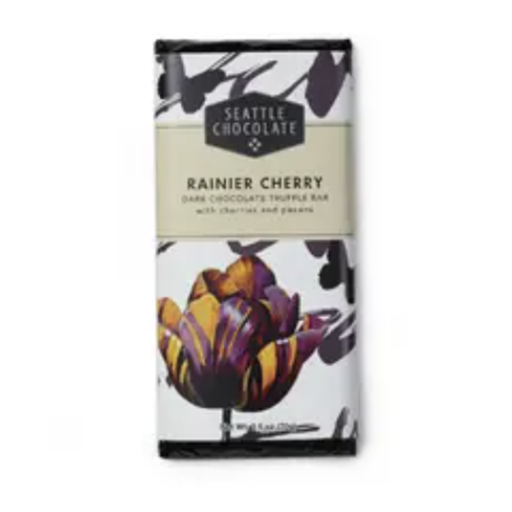 Seattle Chocolate Presents Maeve Rainier Cherry Truffle Bar | Seattle Chocolate Presents Maeve