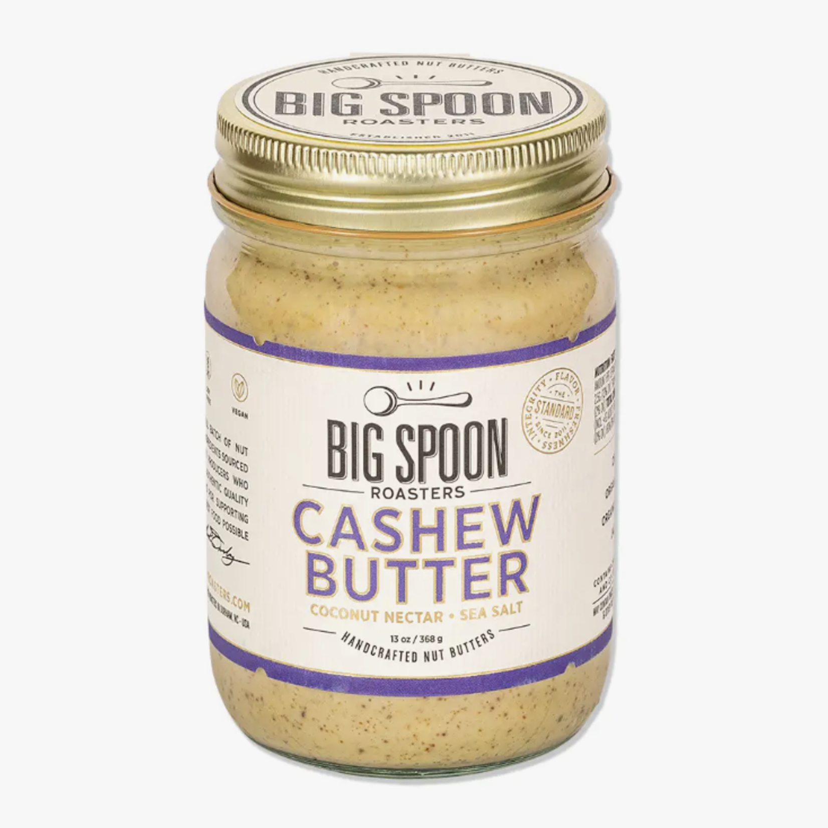 Big Spoon Roasters Cashew Butter with Coconut Nectar