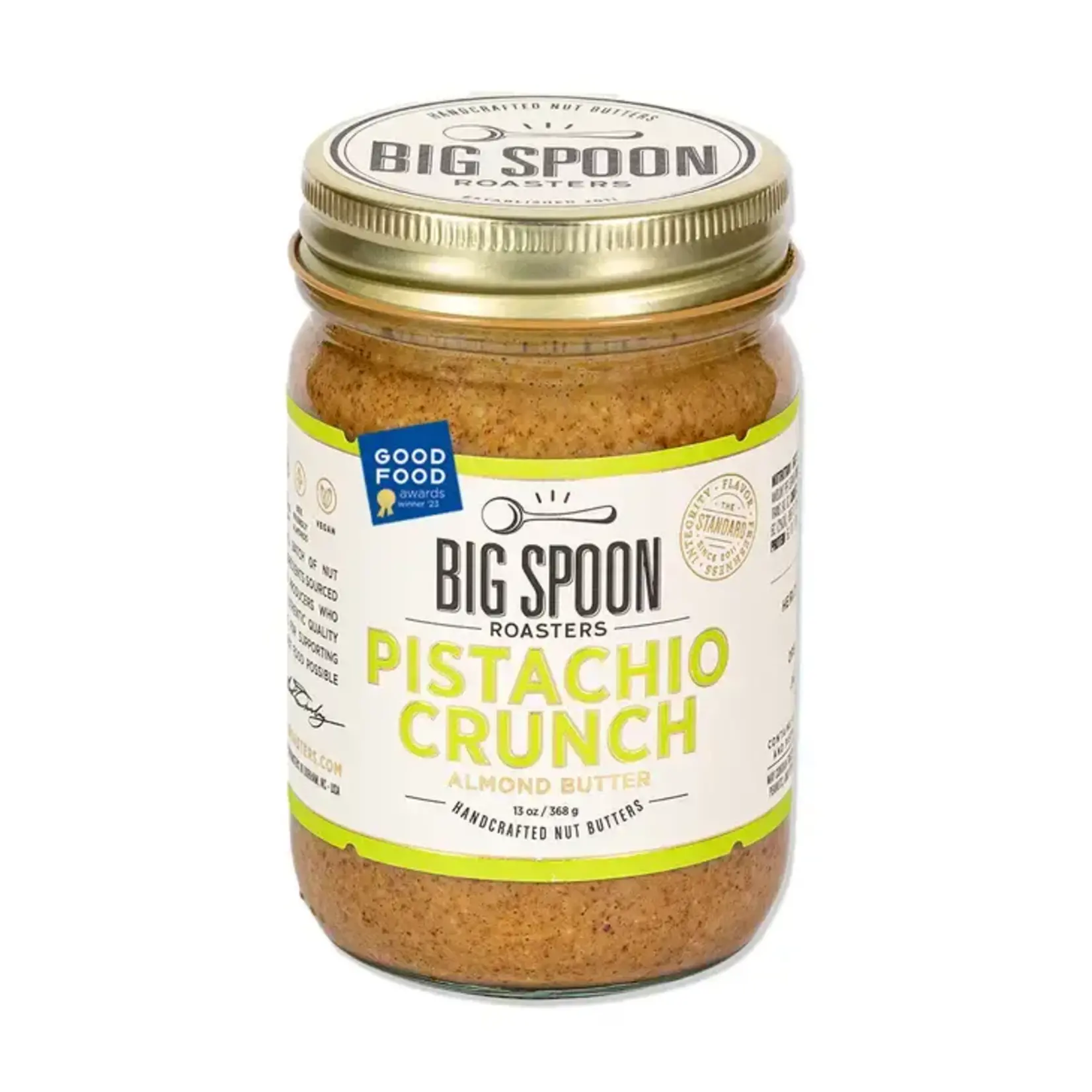 Big Spoon Roasters Pistachio Crunch Almond Butter