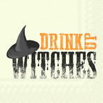 Boston International Cocktail Napkin, Drink Up Witches