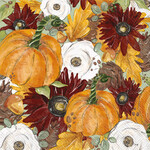Boston International Cocktail Napkin, Fall Foliage