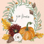 Boston International Luncheon Napkin, Fall Foliage Thanks | Boston International