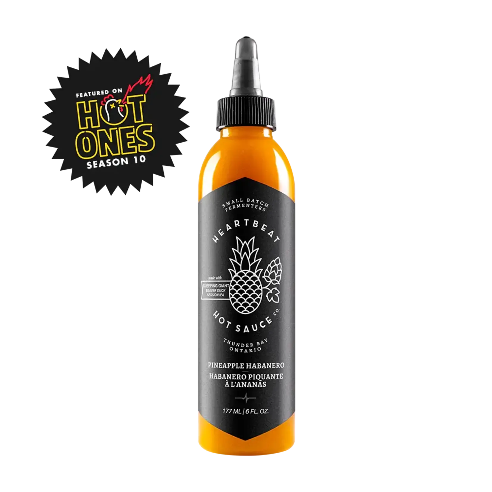 Heartbeat Hot Sauce Co Heartbeat Pineapple Habanero Hot Sauce