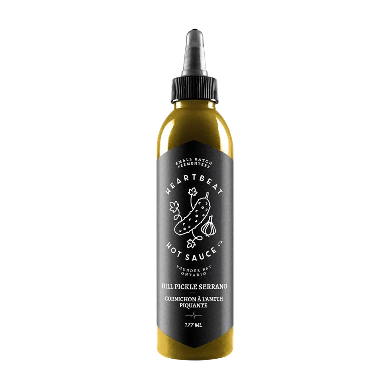 Heartbeat Dill Pickle Serrano Hot Sauce