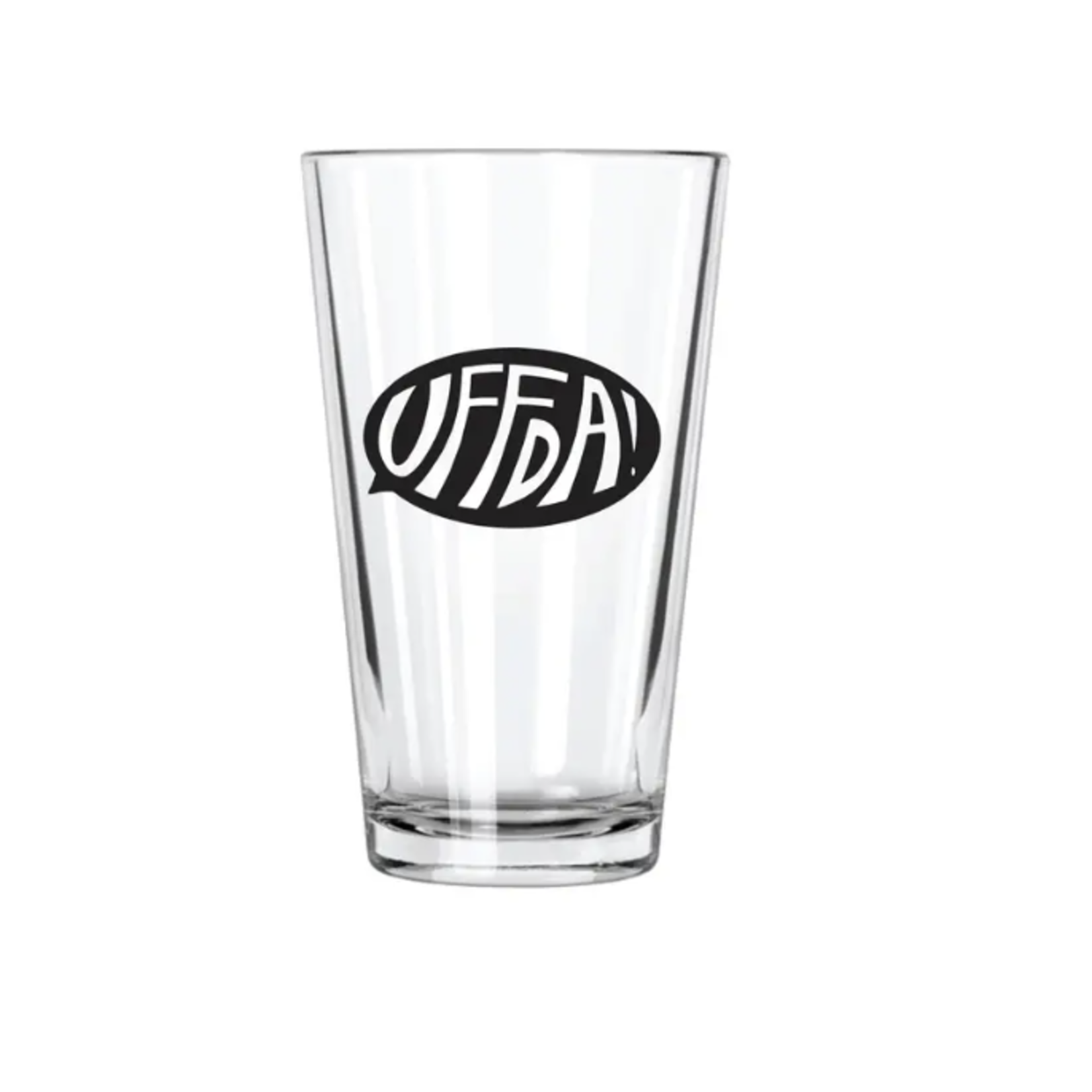 Northern Glasses Pint Glass - Uff Da! | Northern Glasses