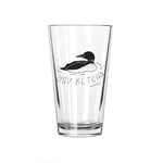 Northern Glasses Pint Glass - You Betcha Loon | Northern Glasses