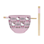 Silver Buffalo Bowl & Chopsticks - Hello Kitty | Silver Buffalo