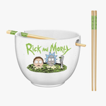 Silver Buffalo Bowl & Chopsticks - Rick & Morty | Silver Buffalo