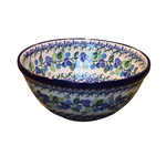 Polish Pottery Polish Kitchen Bowl, 7", Berries | Polish Pottery