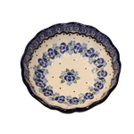 European Design Imports Inc. Polish Pottery Scalloped Bowl, 4.5" Love Me