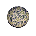 Polish Pottery Scalloped Bowl, 4.5" Leaf | Polish Pottery