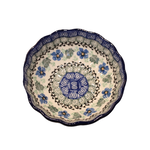 European Design Imports Inc. Polish Pottery Scalloped Bowl, 4.5" Candy