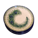 Polish Pottery Dessert Plate, Fern | Polish Pottery