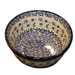 Polish Pottery Cereal / Berry Bowl 18oz, Love Me Not | Polish Pottery