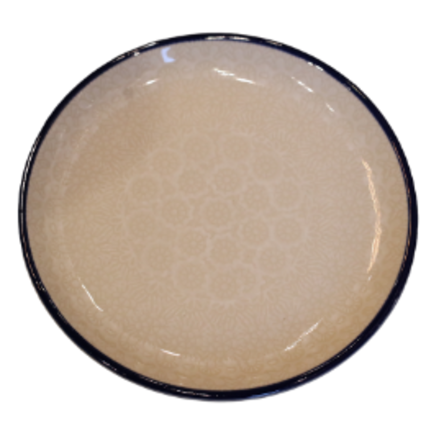 Polish Pottery Appetizer / Toast Plate 6", Sand | Polish Pottery