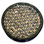 Polish Pottery Appetizer / Toast Plate 6", Pie | Polish Pottery