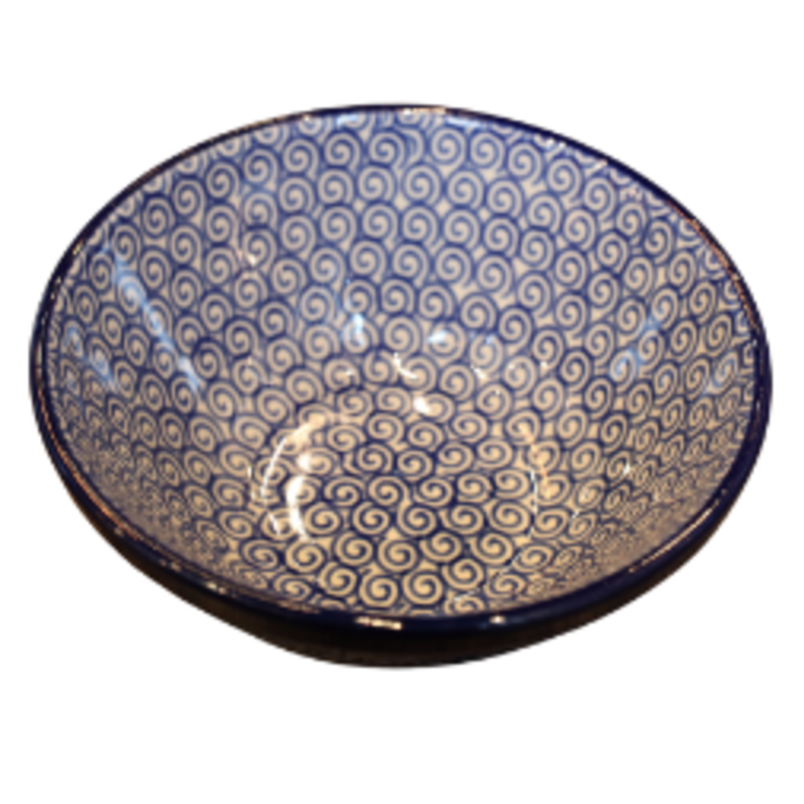 Polish Pottery Cereal Bowl, 14oz, Swirl | Polish Pottery