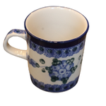 European Design Imports Inc. Polish Pottery Cappuccino Cup 4oz, Splatter