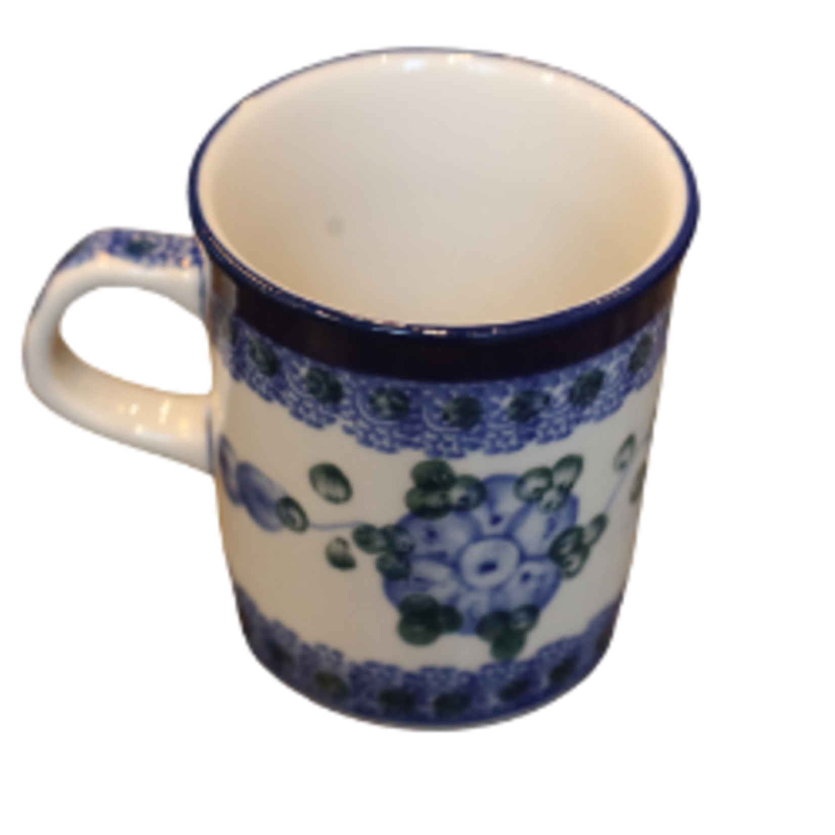 Polish Pottery Cappuccino Cup 4oz, Splatter | Polish Pottery