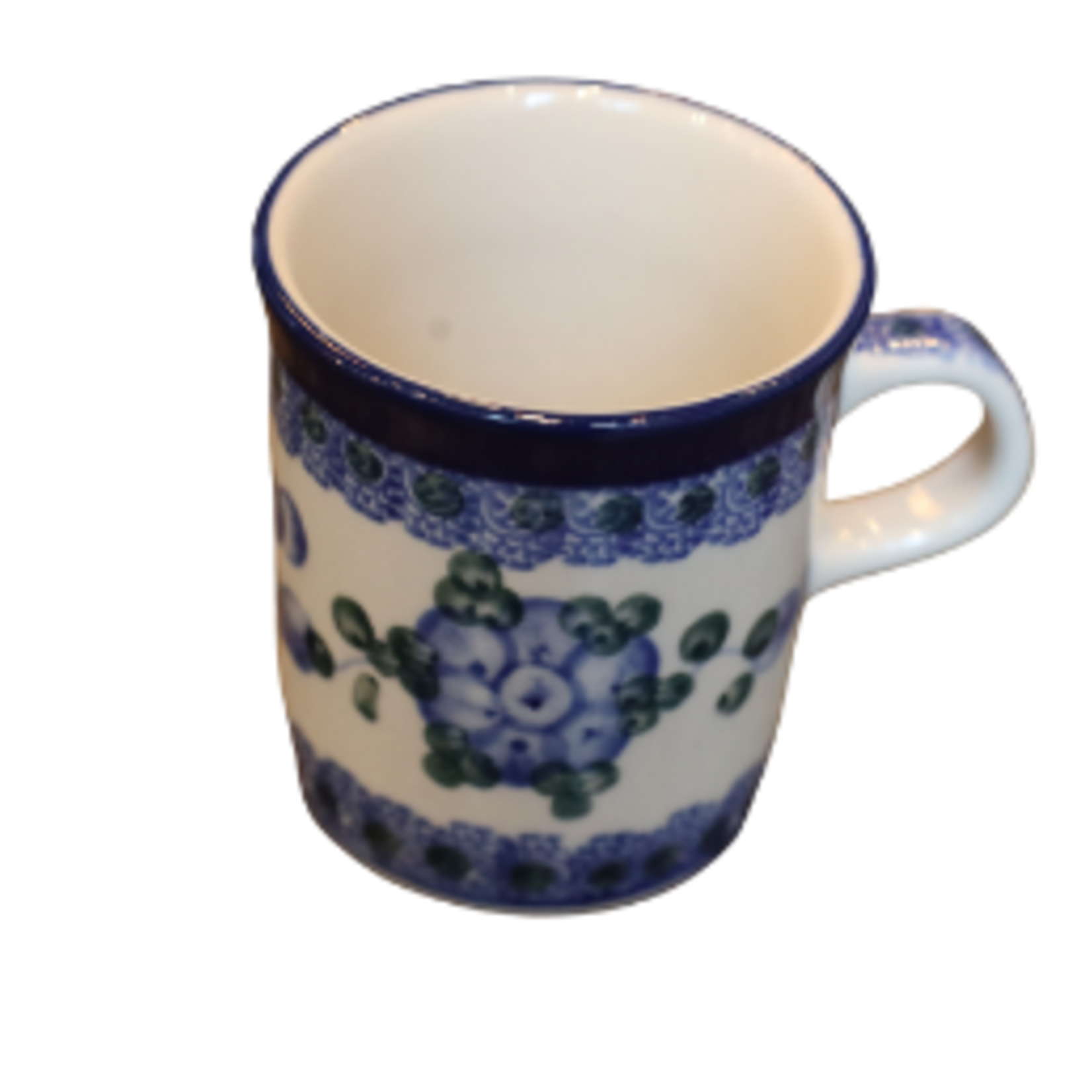 Polish Pottery Cappuccino Cup 4oz, Splatter | Polish Pottery