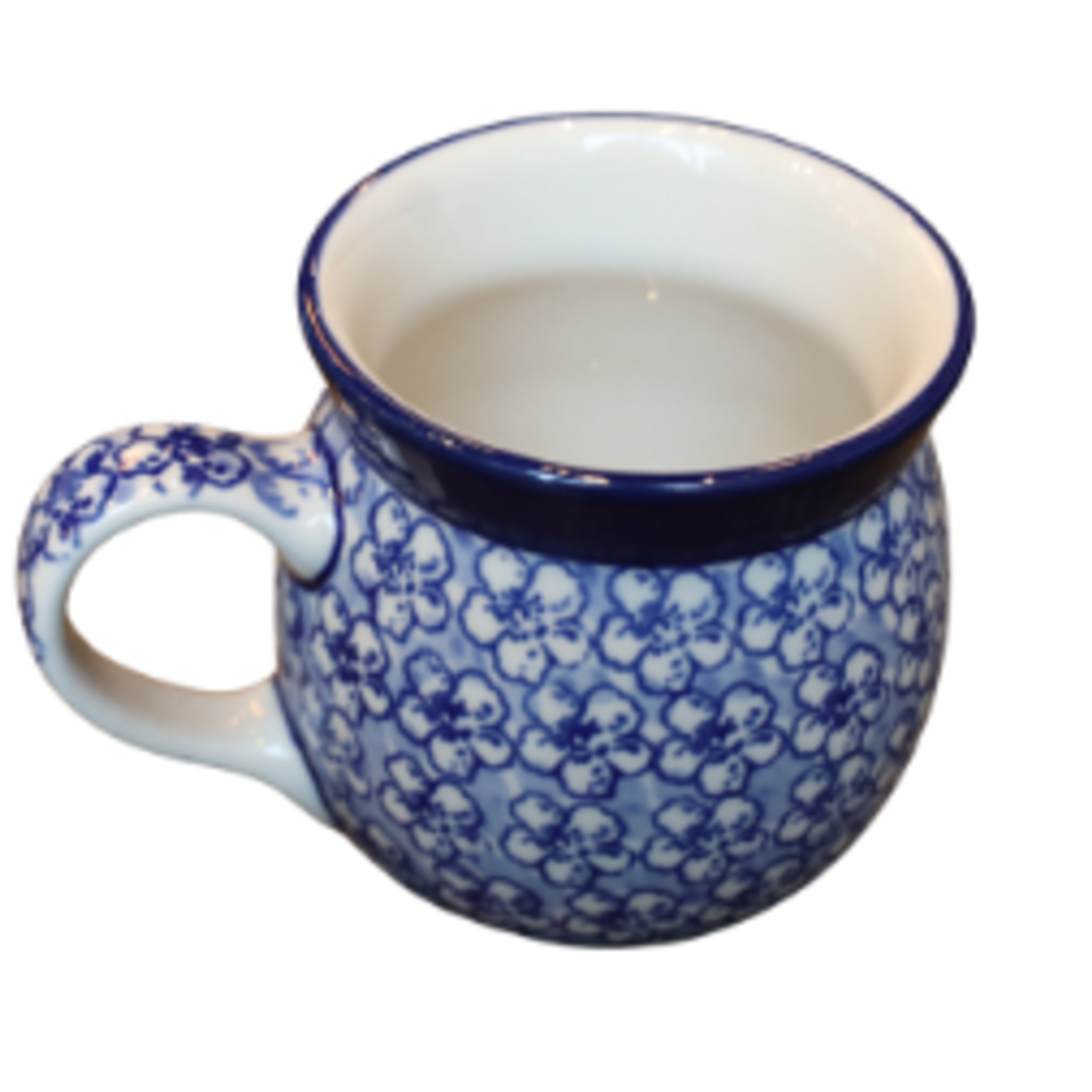 Polish Pottery Bubble Mug 7 oz, Symmetry | Polish Pottery