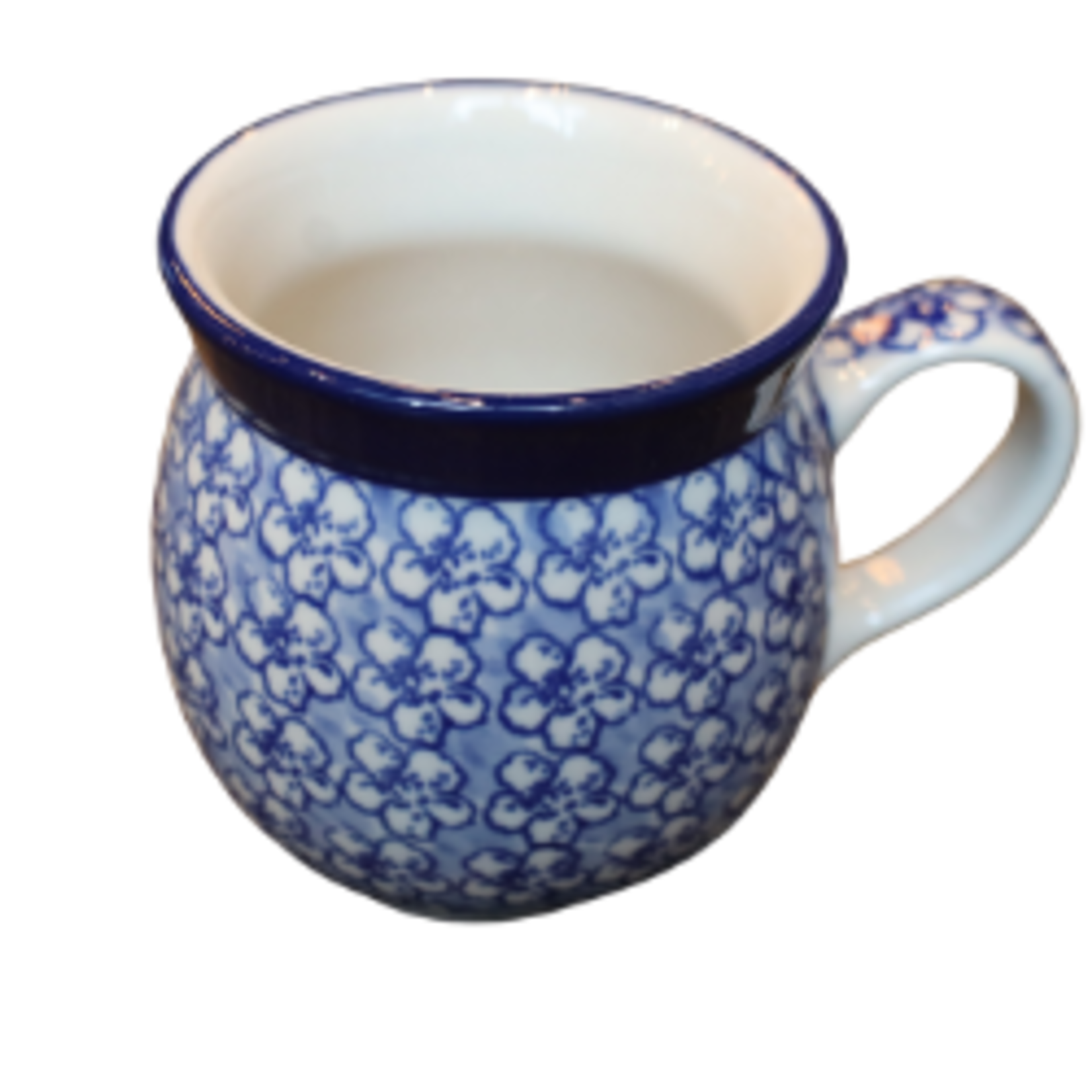 Polish Pottery Bubble Mug 7 oz, Symmetry | Polish Pottery